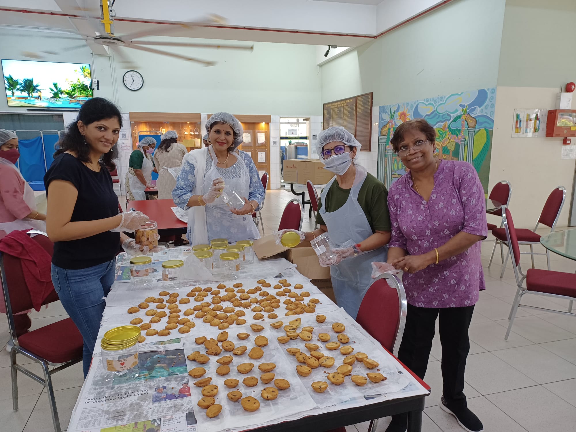 Cookie Baking Session at SNM NH