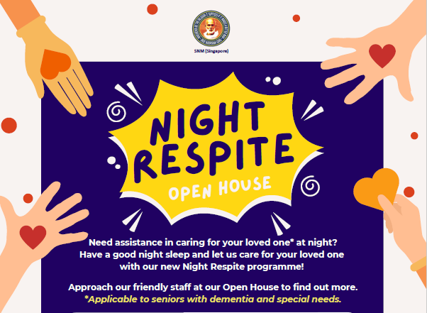 Night Respite Open House at SNM SCC@Yishun