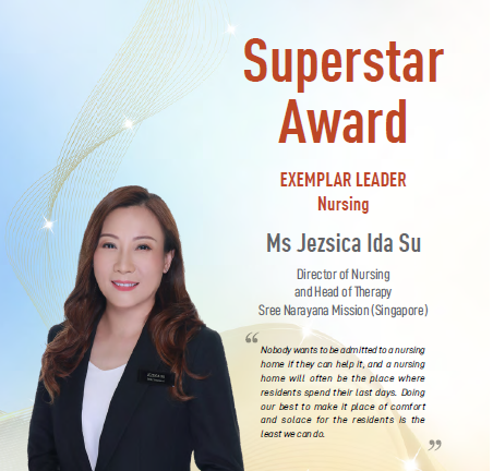 Meet Singapore Health Quality Service Awards Superstar, Ms Jezsica Ida Su