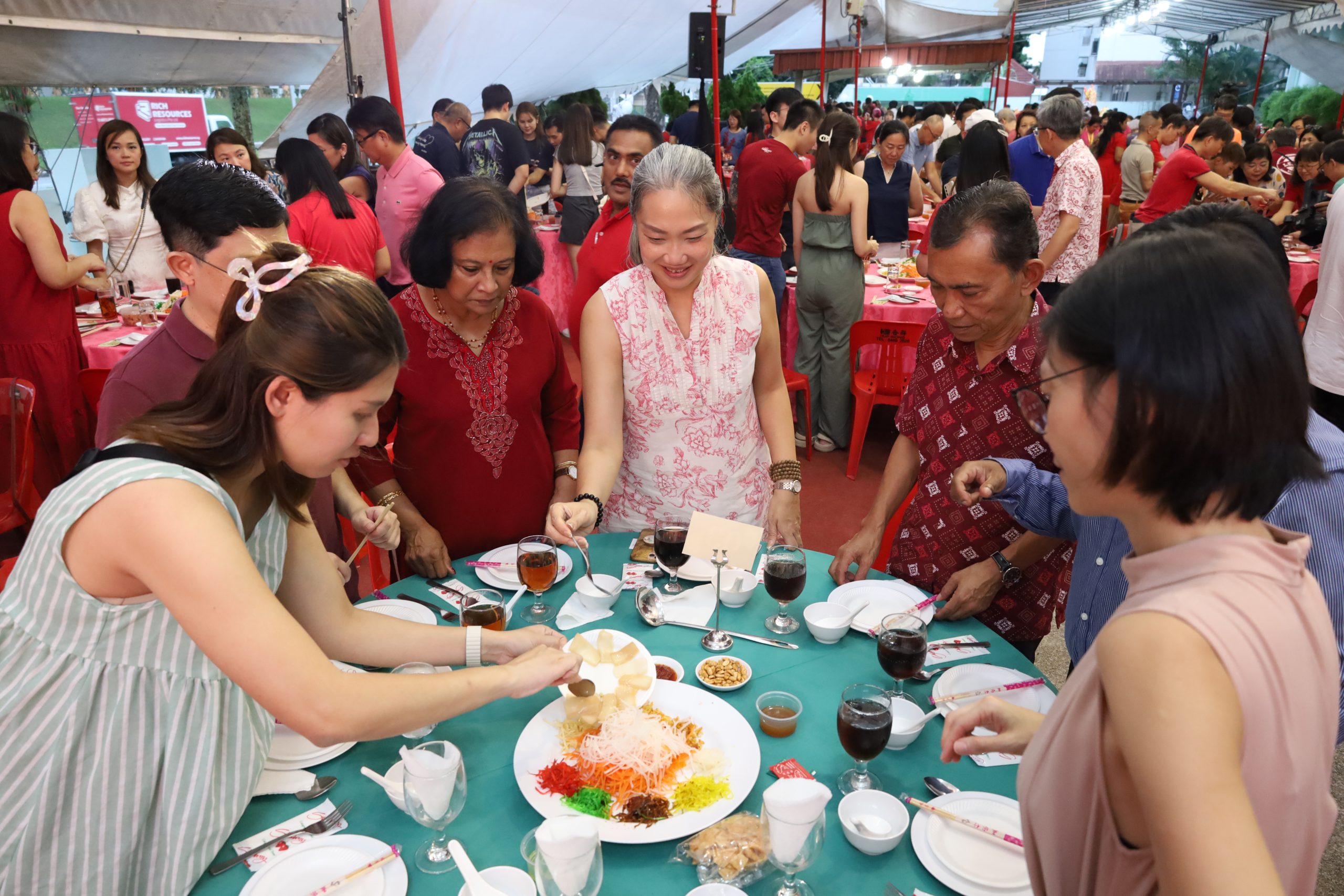 CNY celebrations with the Heartwarmers