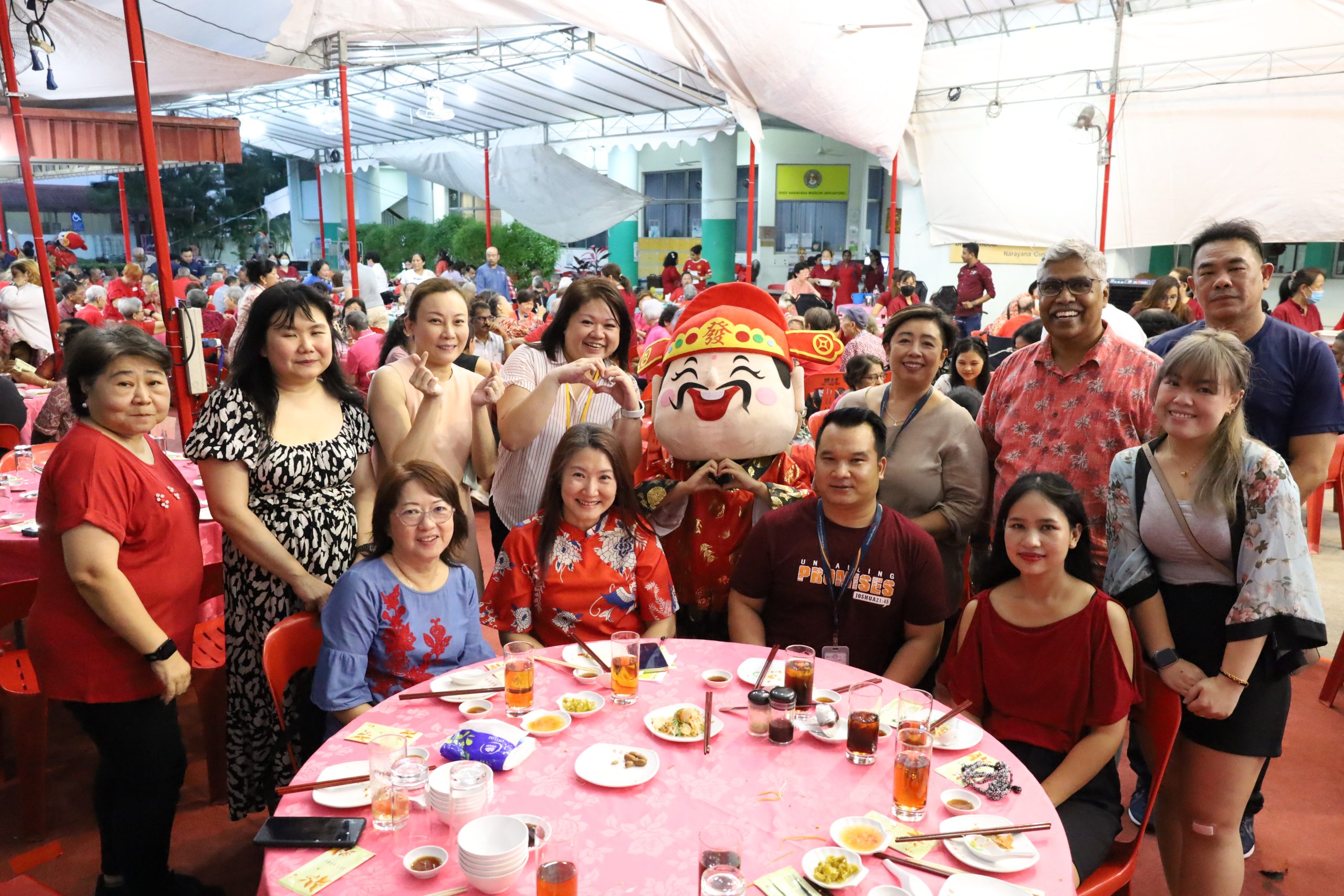 CNY celebrations with the Heartwarmers
