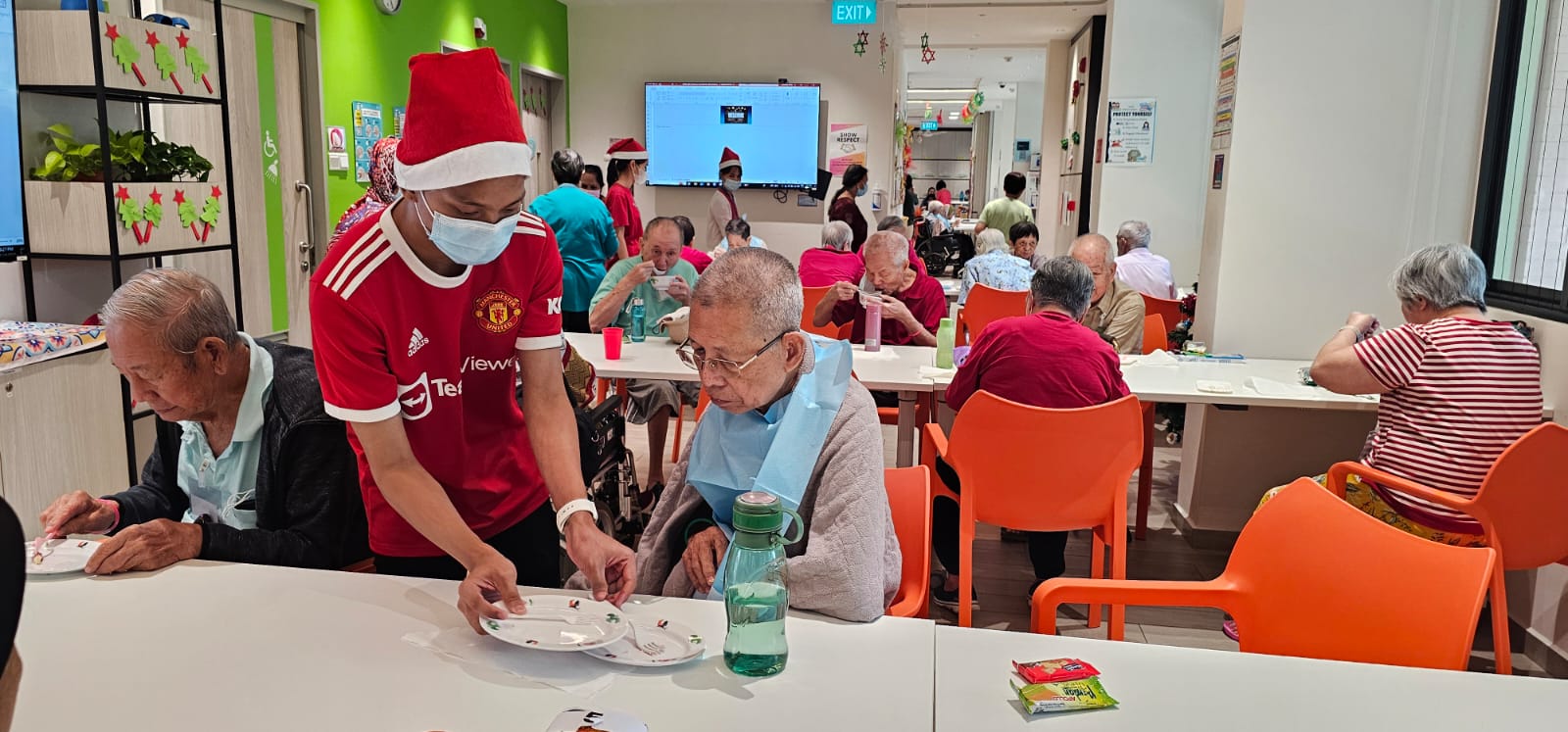 Celebrating Christmas at our Active Ageing and Senior Care Centres!
