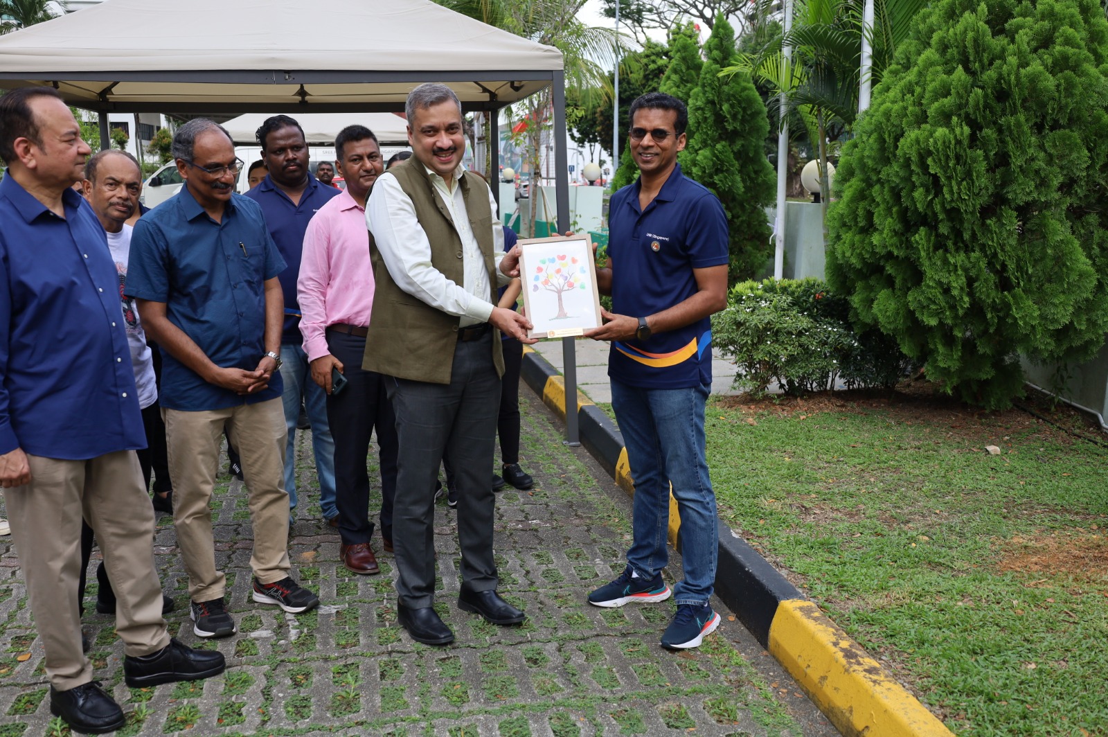 #Plant4Mother Tree Planting Ceremony with the High Commission of India