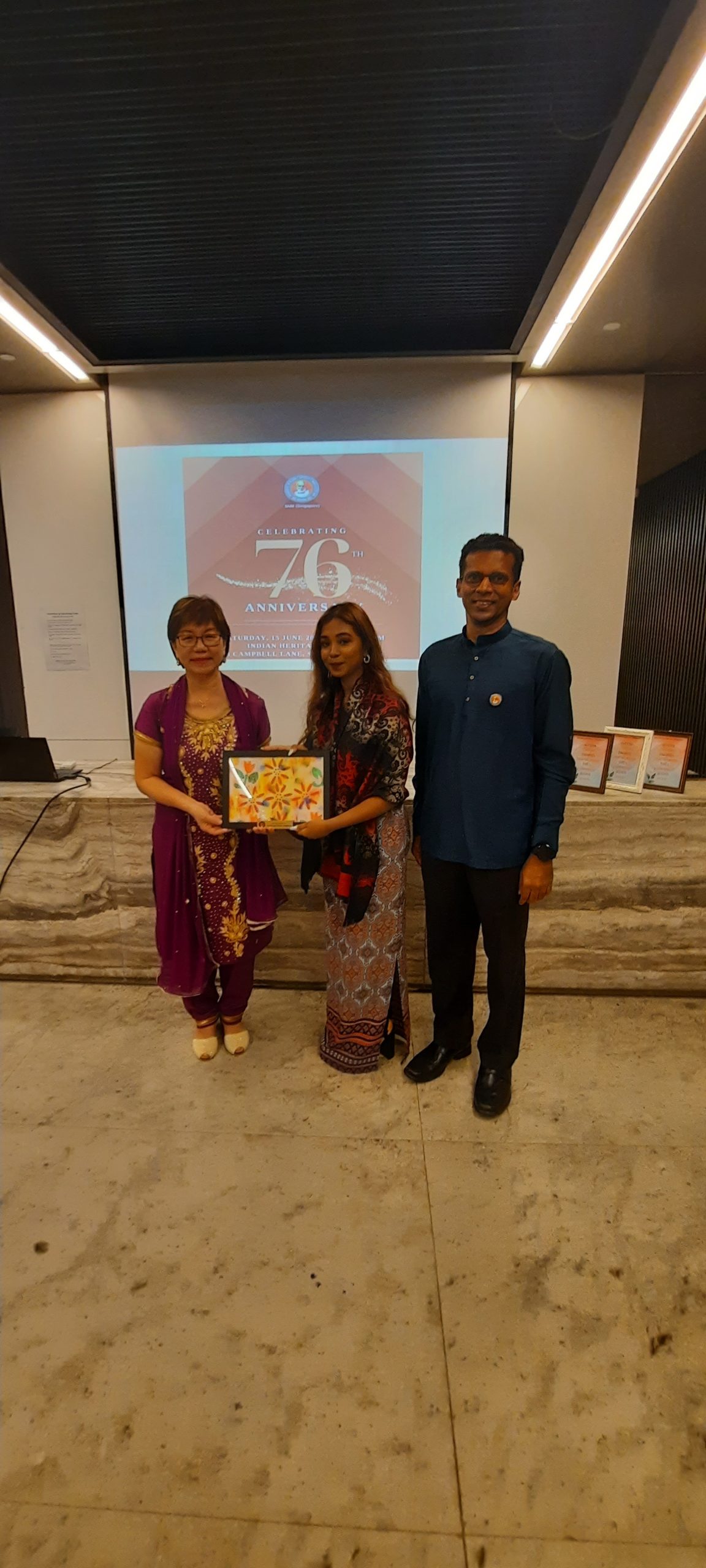 76th Anniversary Celebrations at the Indian Heritage Centre