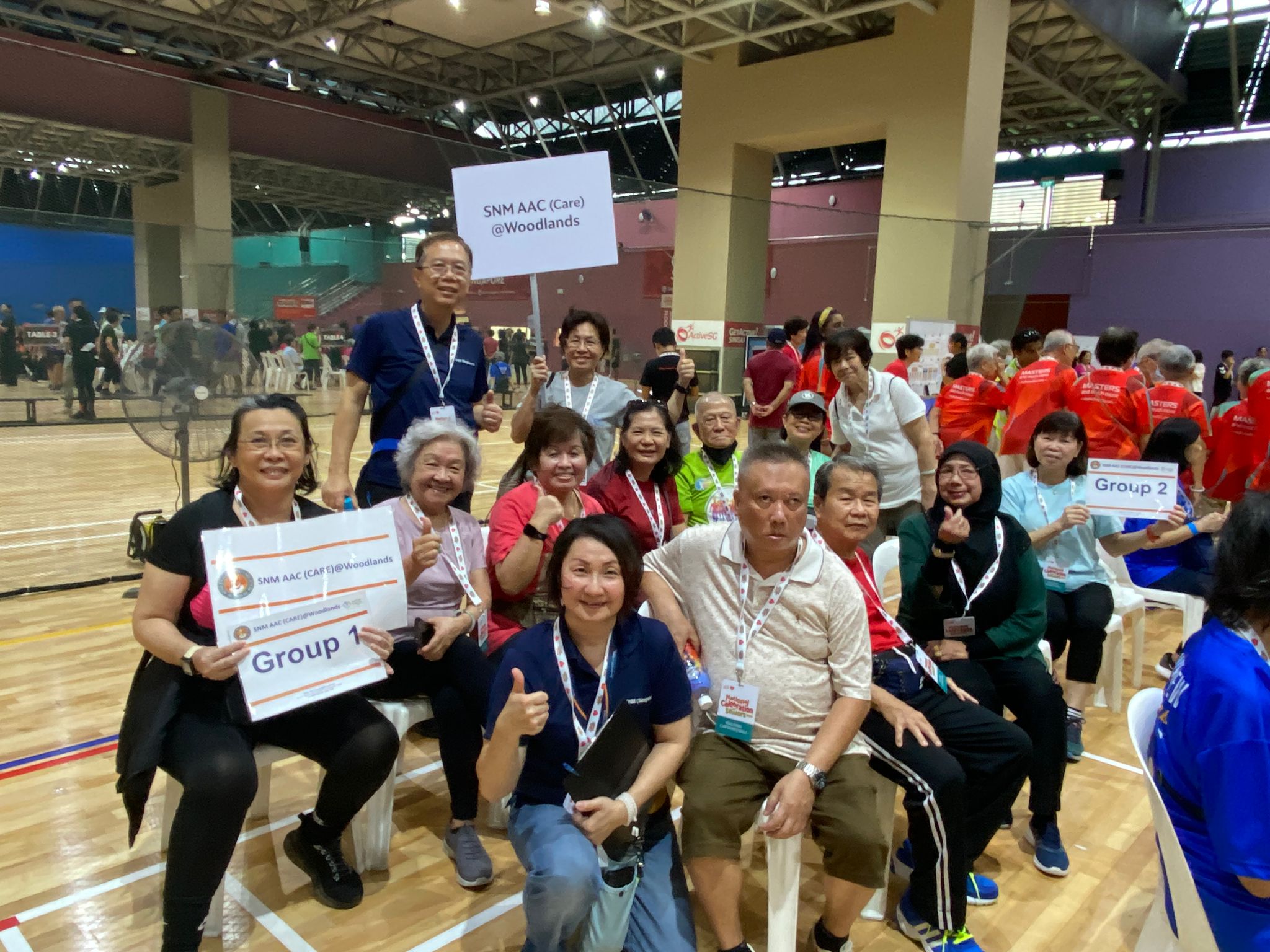 Seniors’ Sport Challenge at Clementi Sports Hall