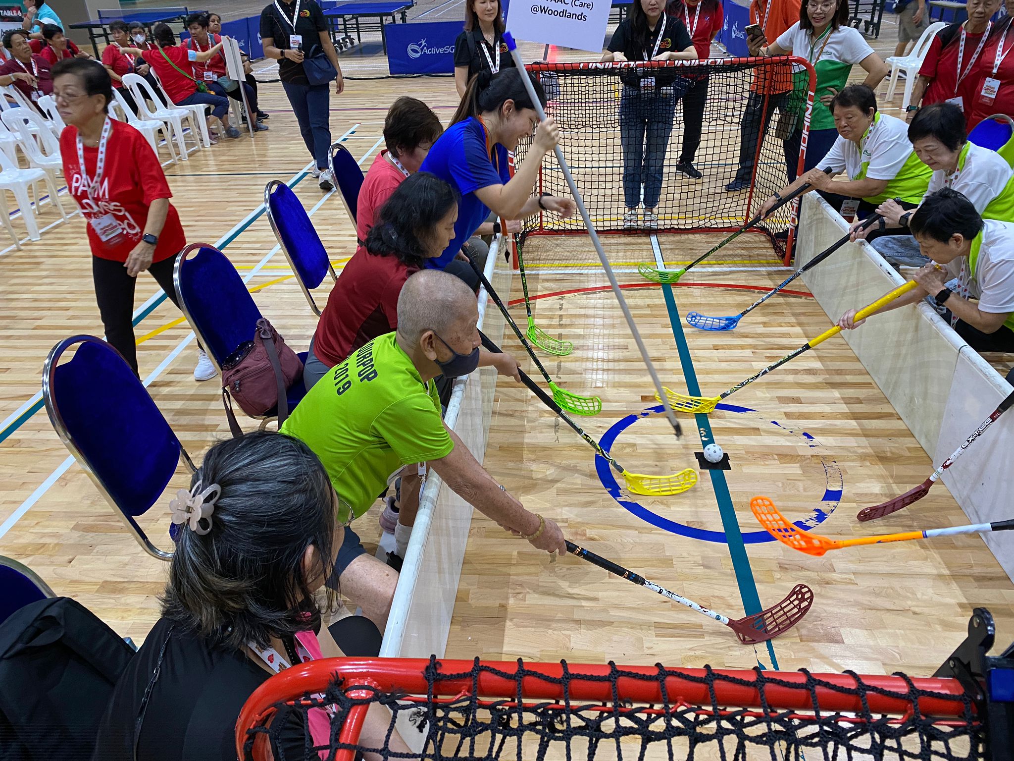 Seniors’ Sport Challenge at Clementi Sports Hall