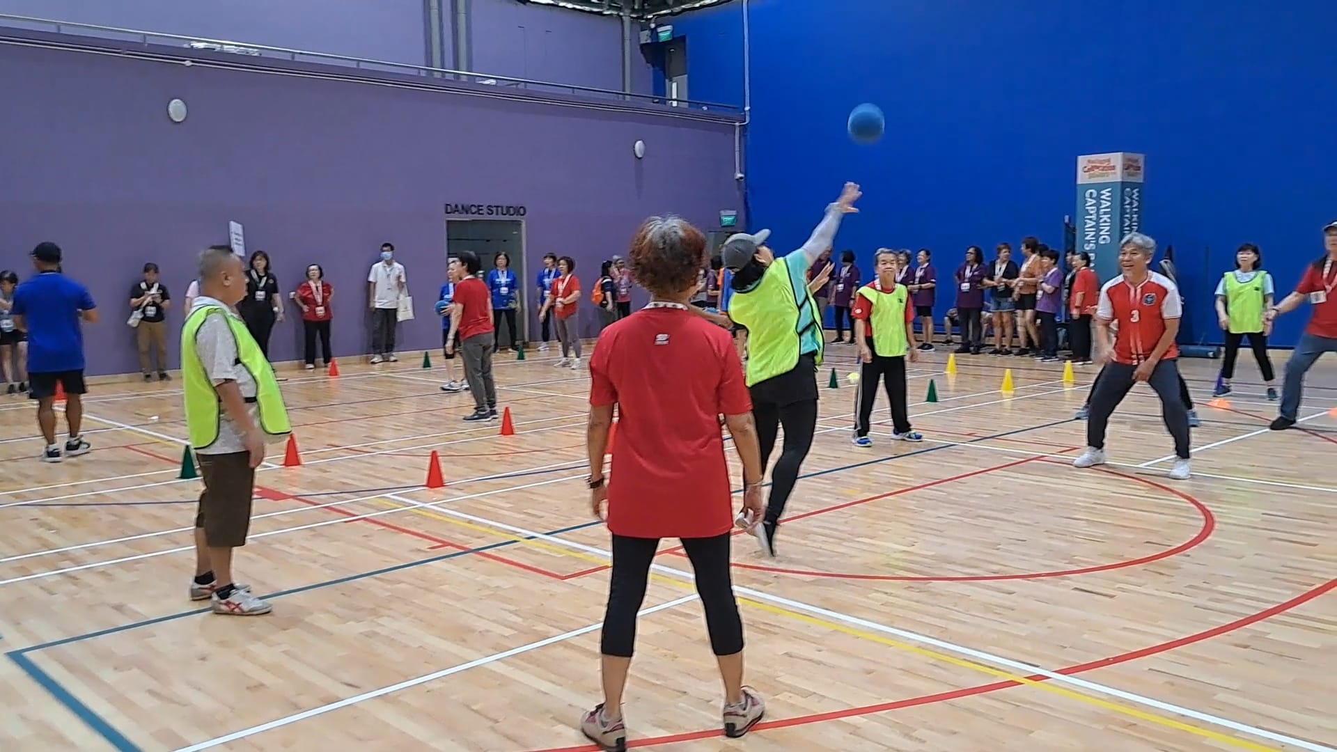 Seniors’ Sport Challenge at Clementi Sports Hall