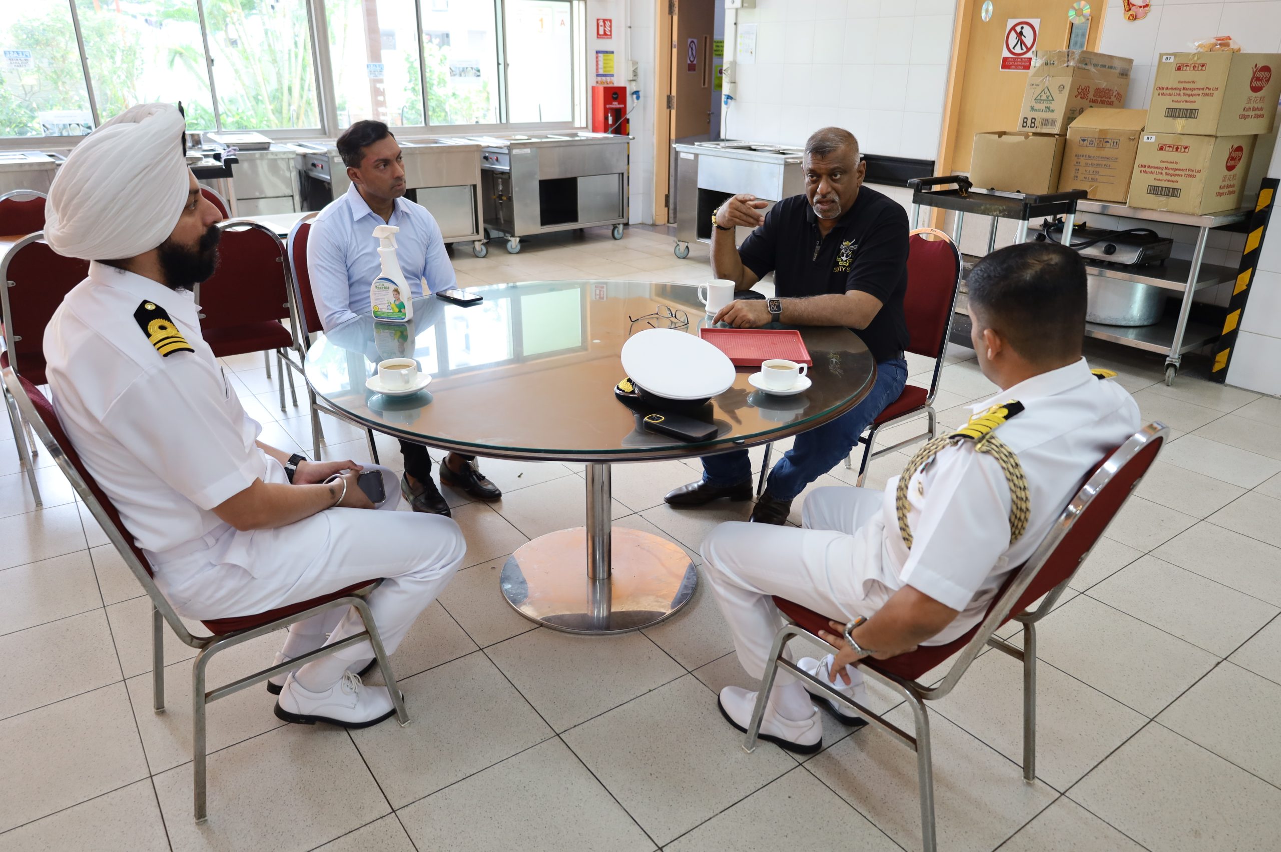 Indian Navy Officers Visit SNM Nursing Home