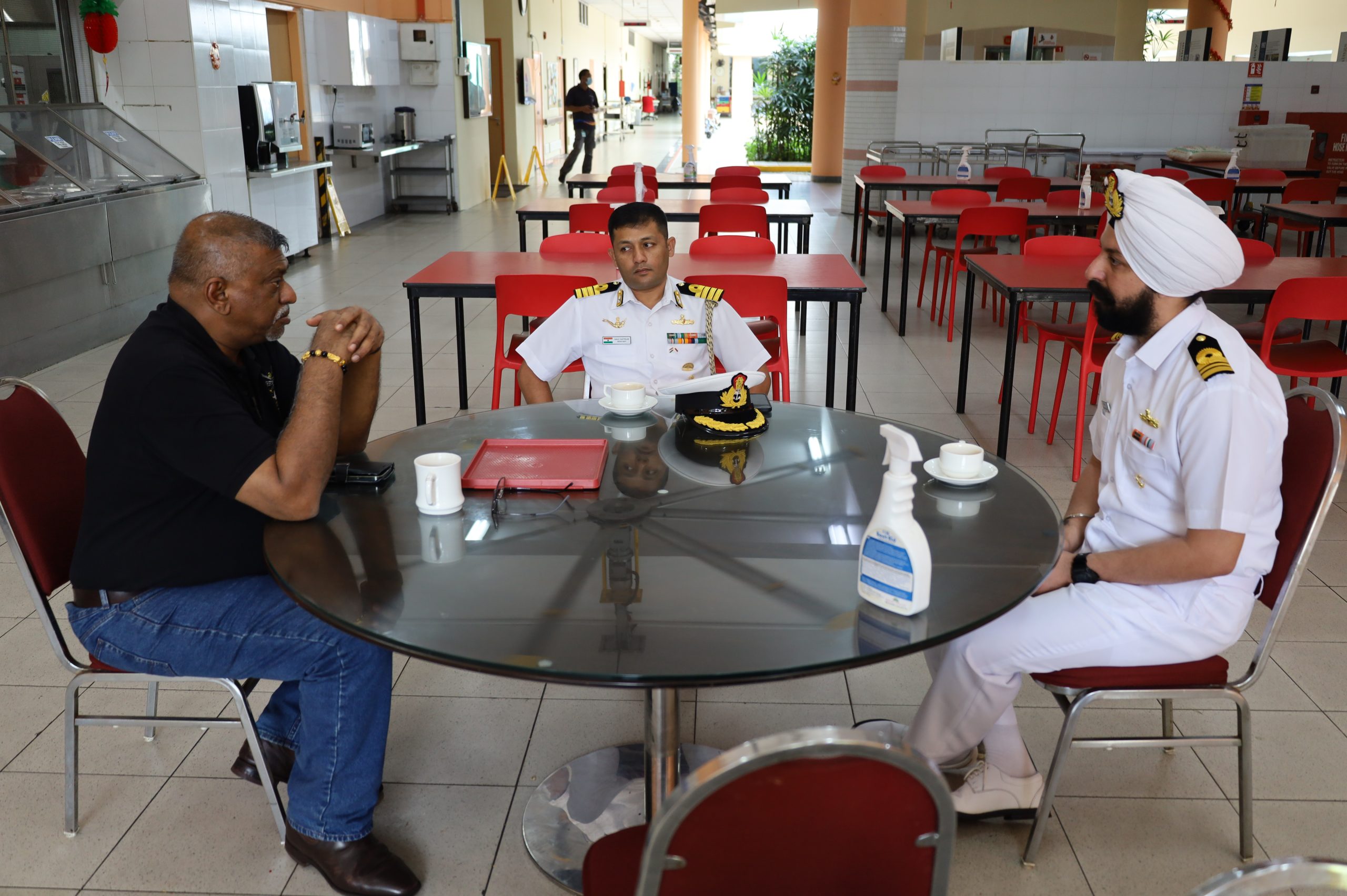 Indian Navy Officers Visit SNM Nursing Home