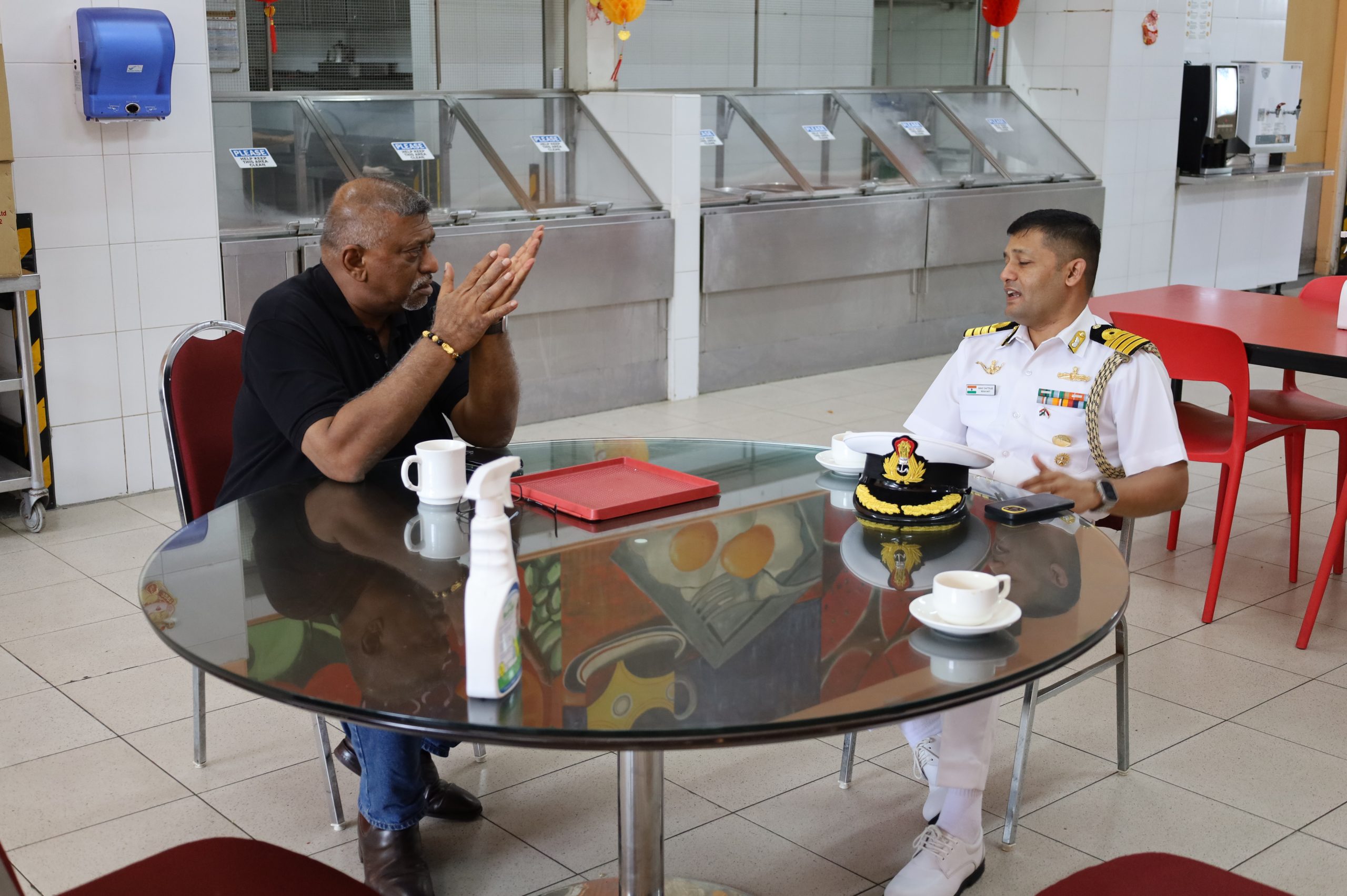 Indian Navy Officers Visit SNM Nursing Home