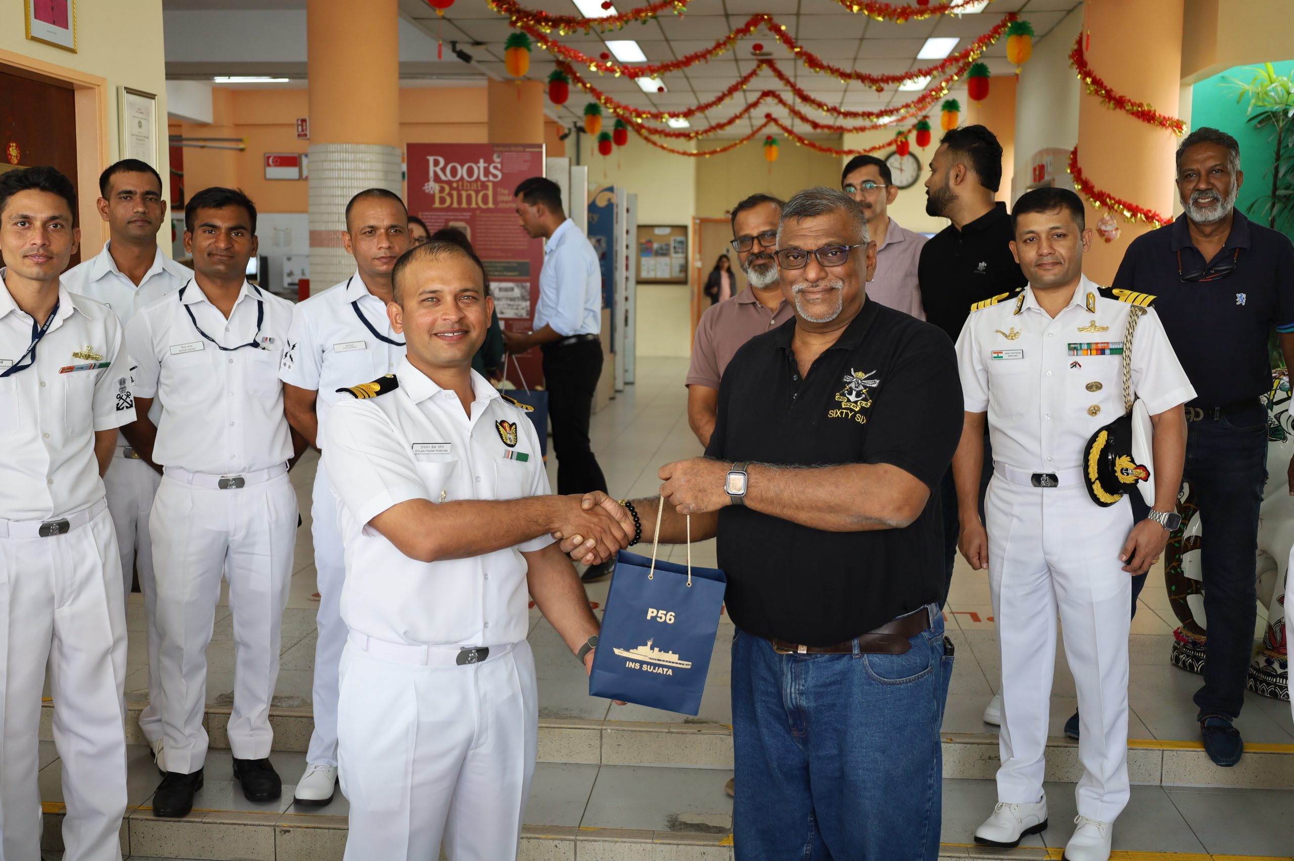 Indian Navy Officers Visit SNM Nursing Home