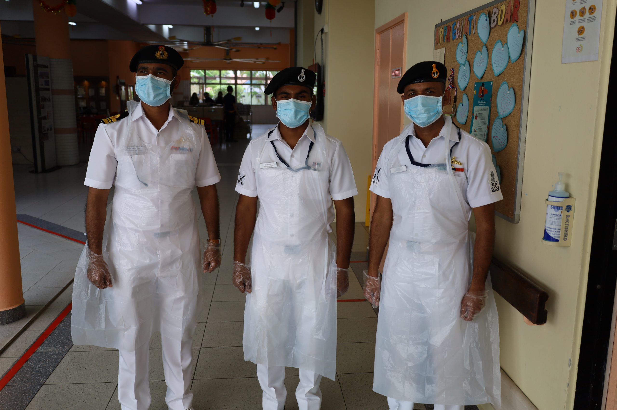 Indian Navy Officers Visit SNM Nursing Home