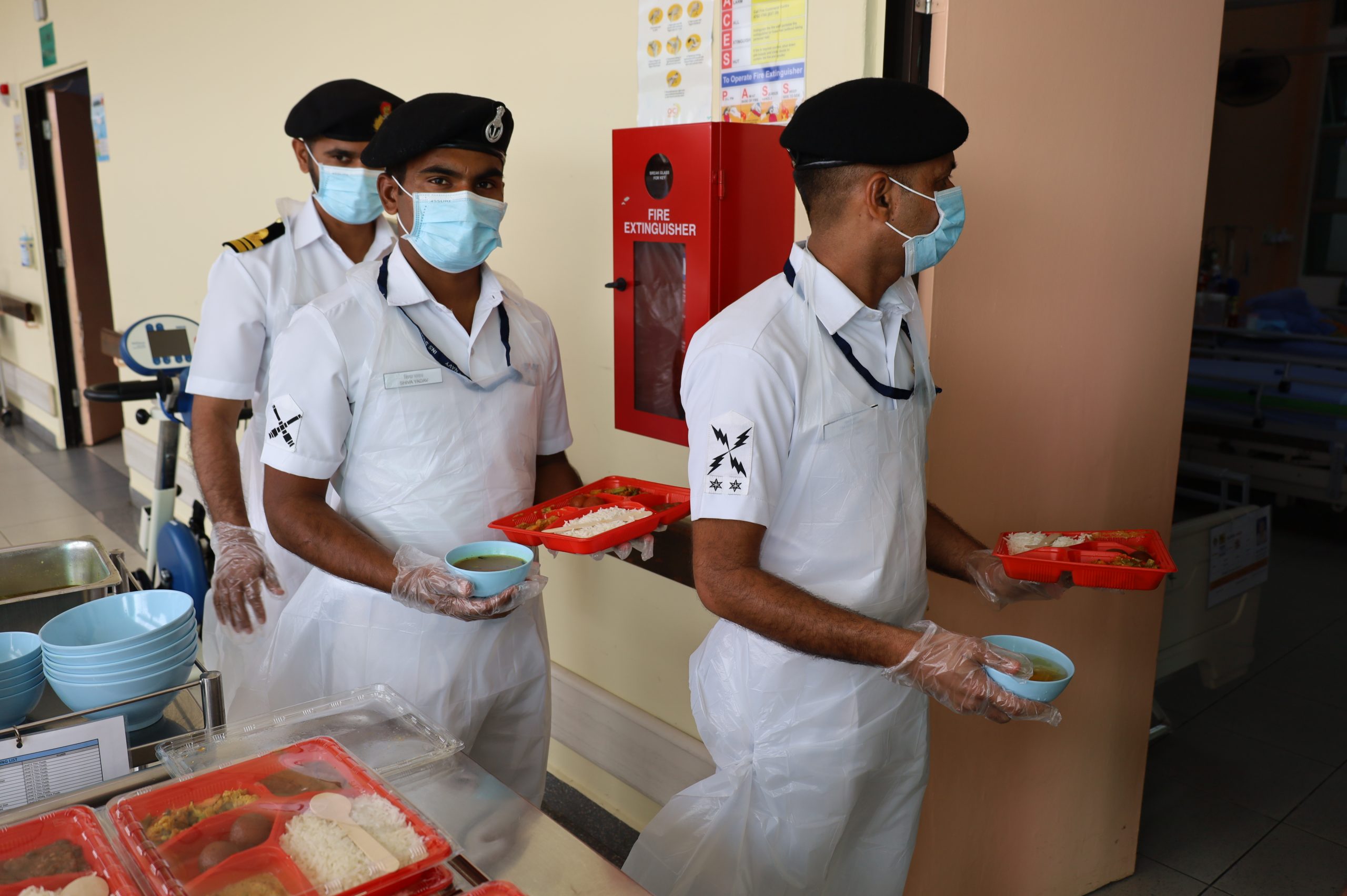 Indian Navy Officers Visit SNM Nursing Home