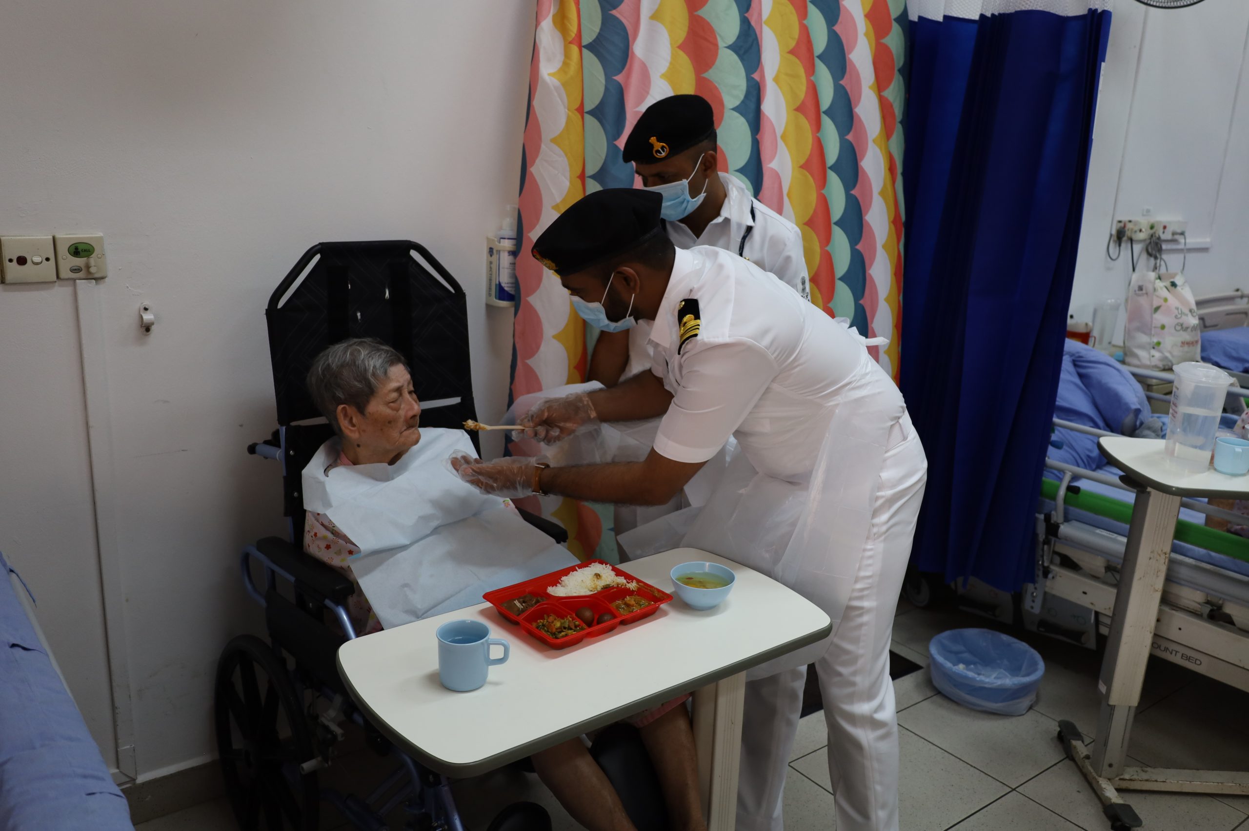 Indian Navy Officers Visit SNM Nursing Home