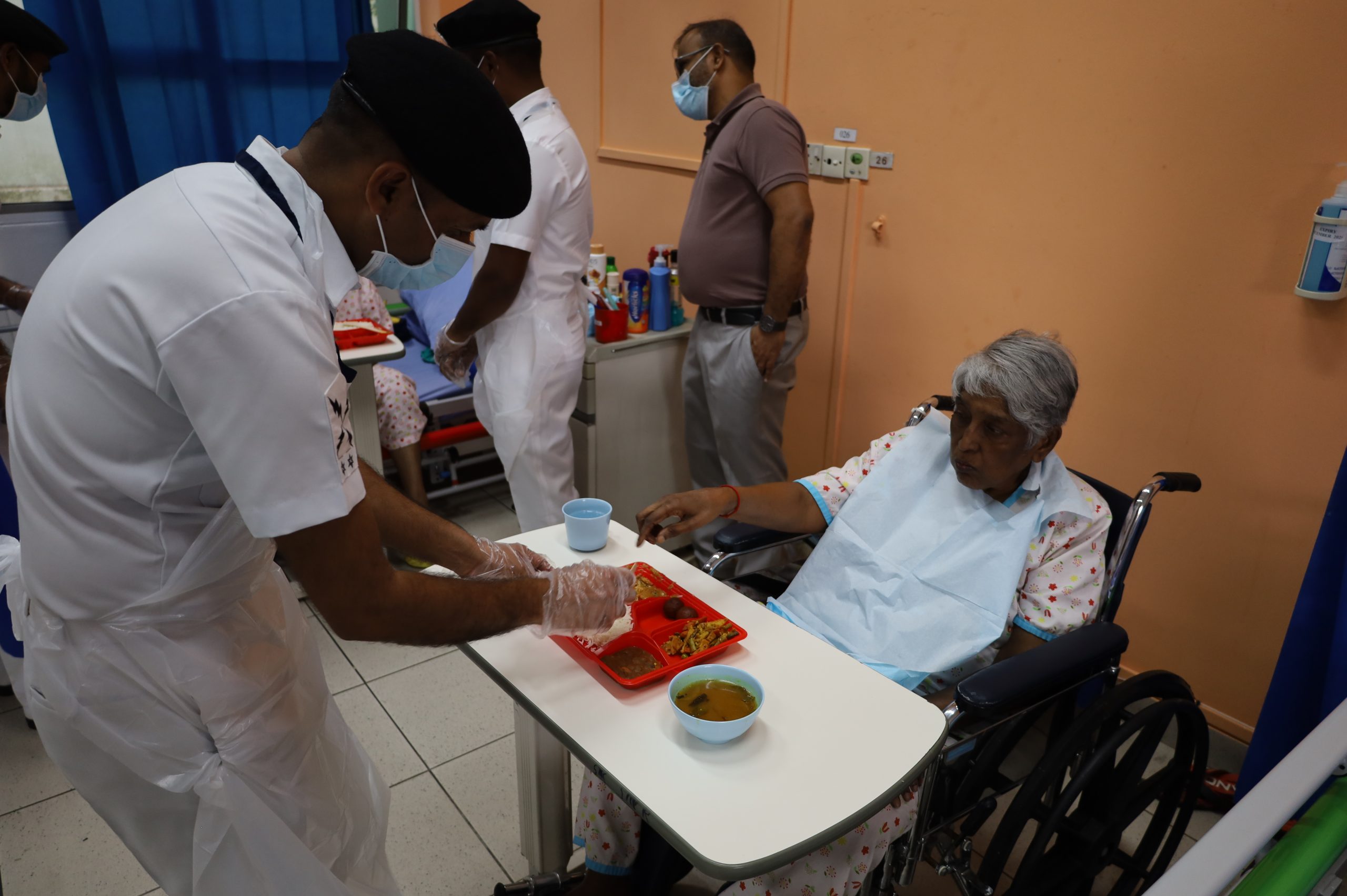 Indian Navy Officers Visit SNM Nursing Home