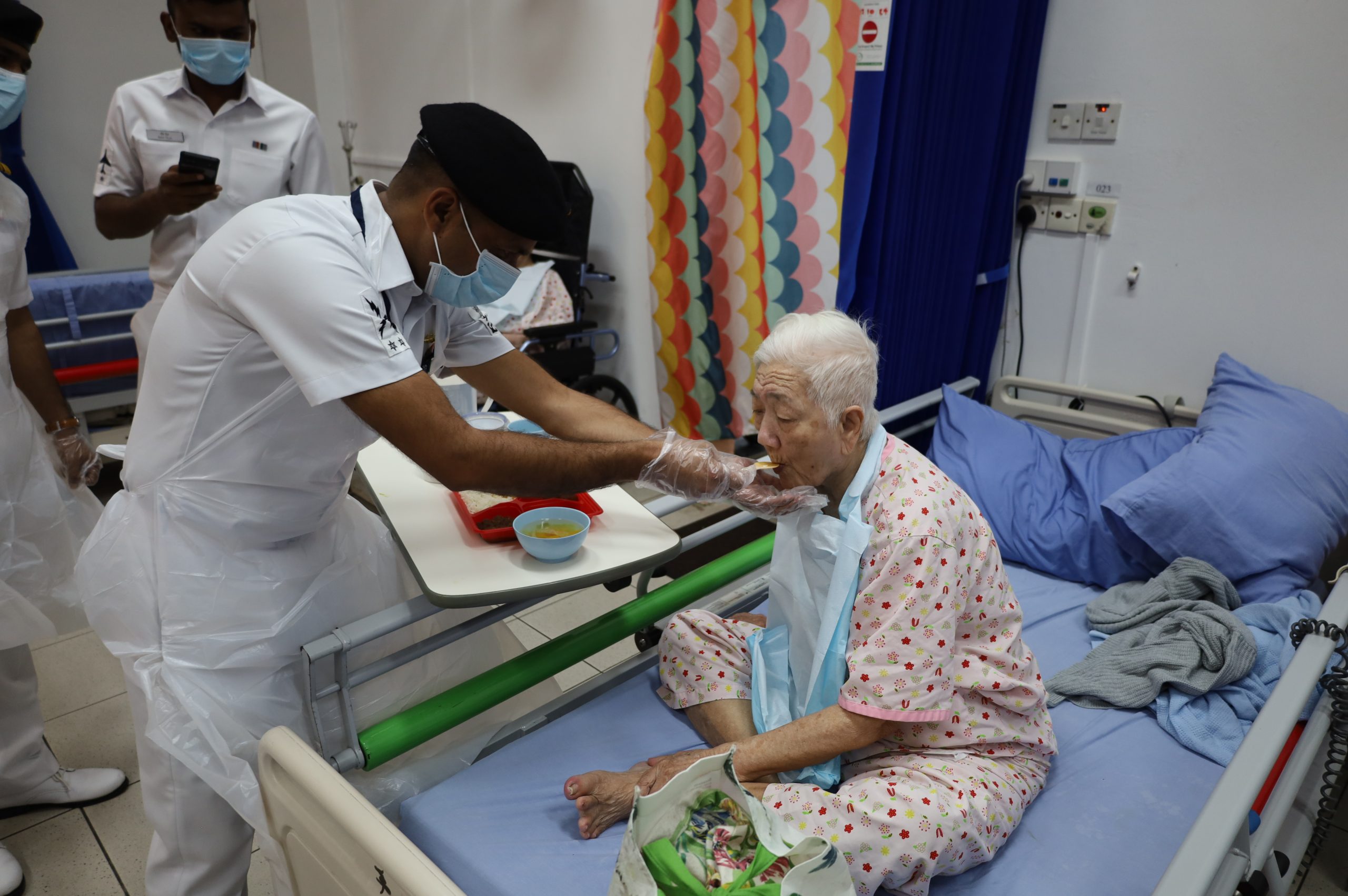 Indian Navy Officers Visit SNM Nursing Home