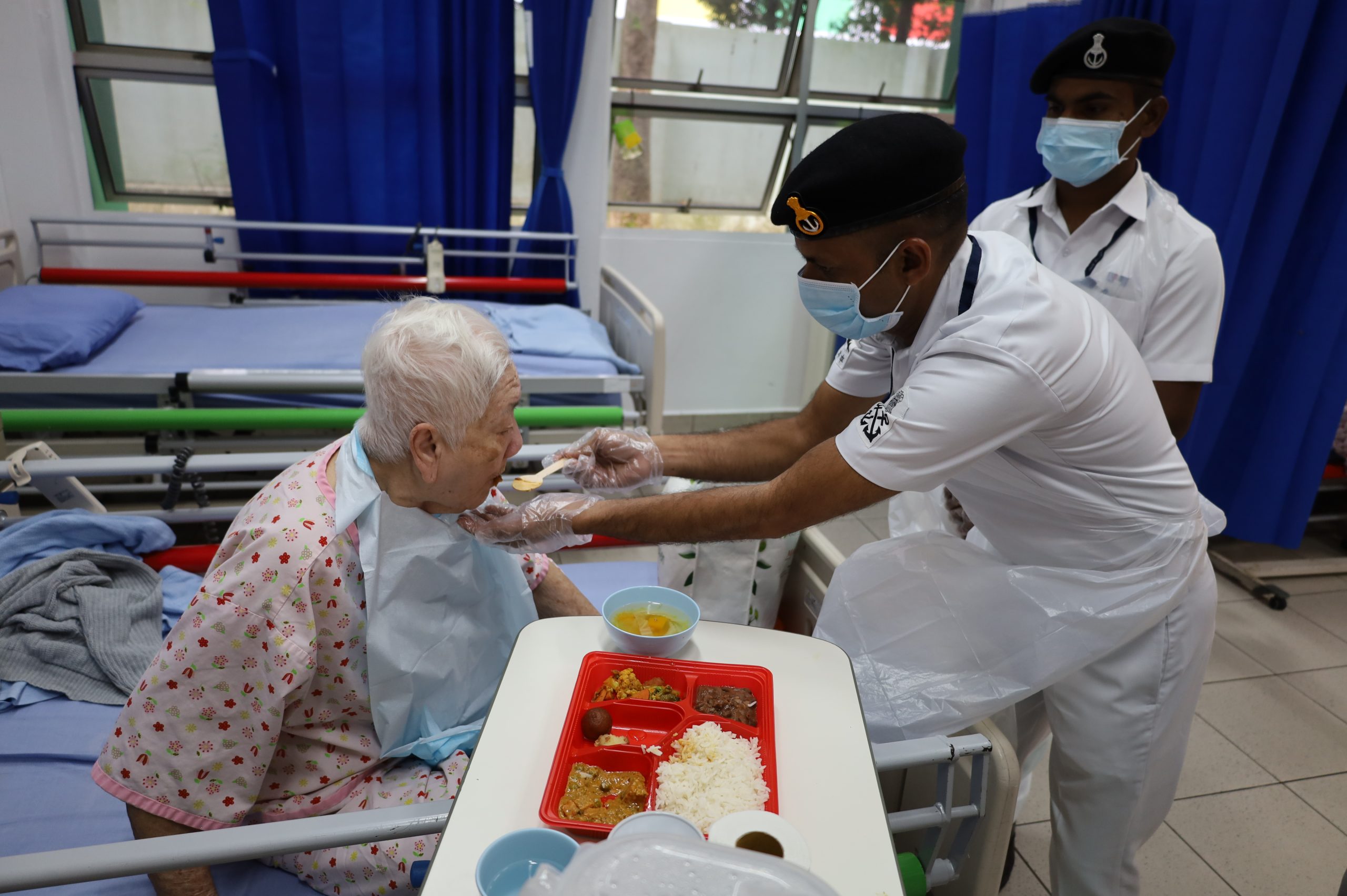 Indian Navy Officers Visit SNM Nursing Home