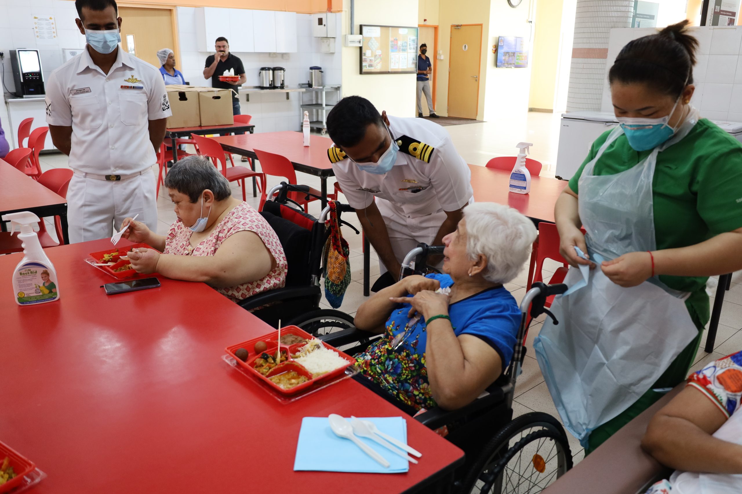 Indian Navy Officers Visit SNM Nursing Home