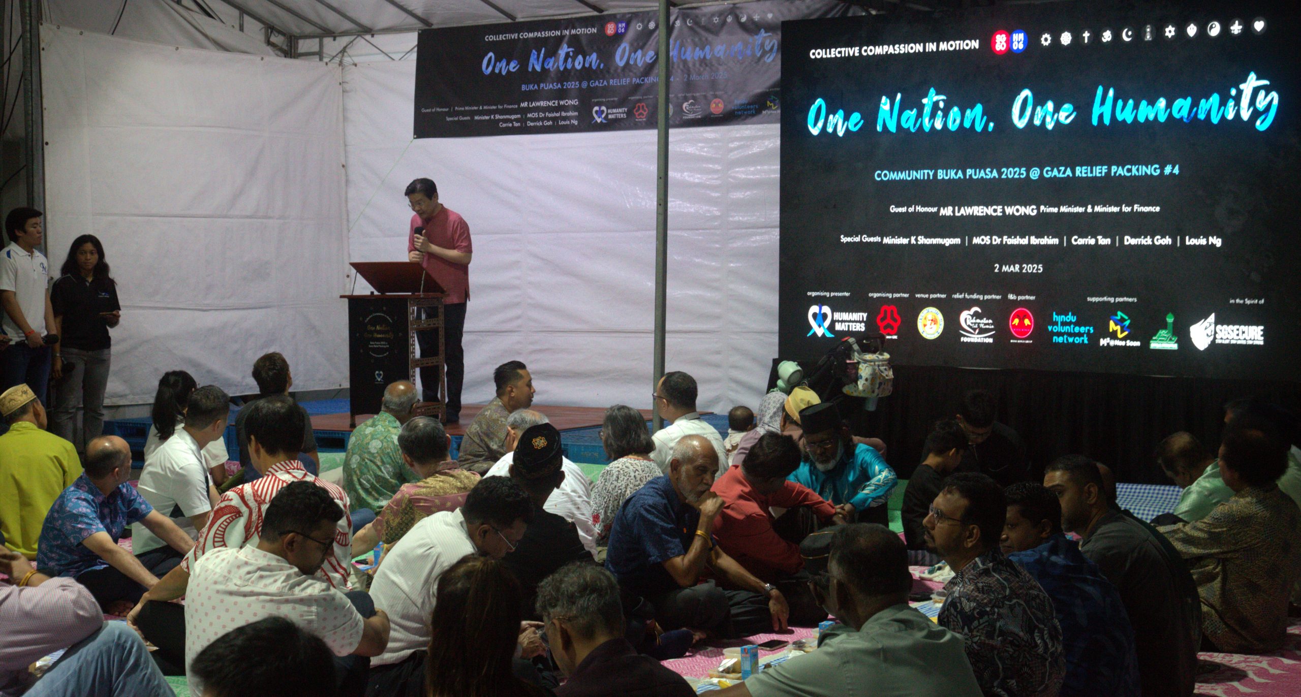 Buka Puasa and Gaza Relief with Humanity Matters