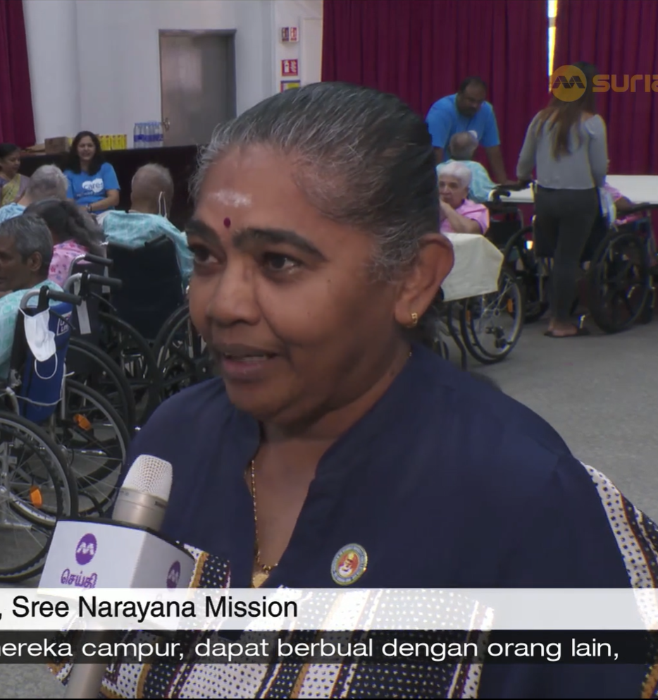 Suria Berita – Mediacorp Celebrates Deepavali with SNM Residents