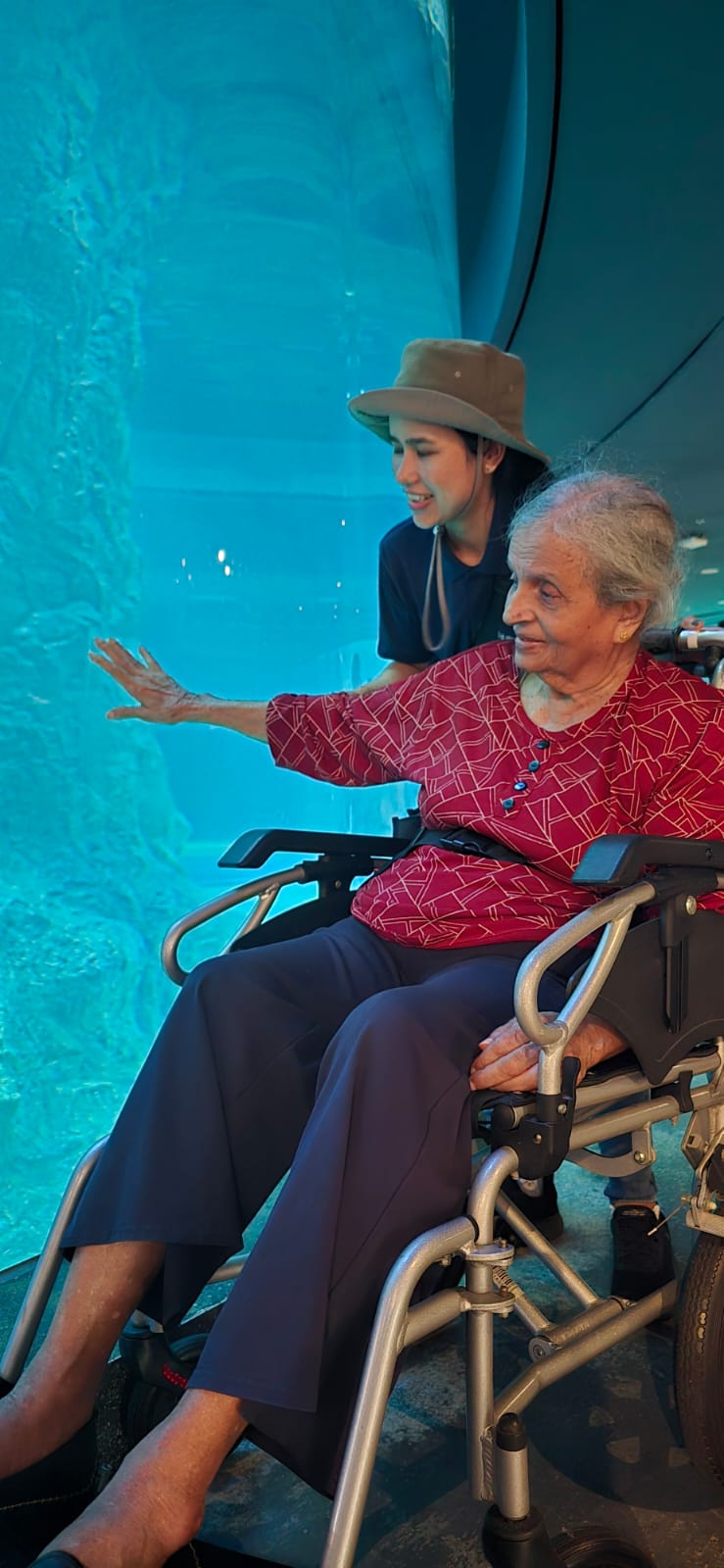 SNM Seniors Visit Bird Paradise