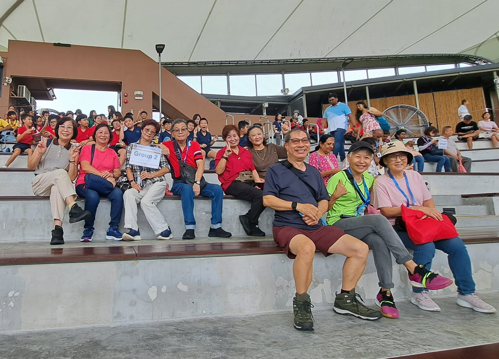 SNM Seniors Visit Bird Paradise