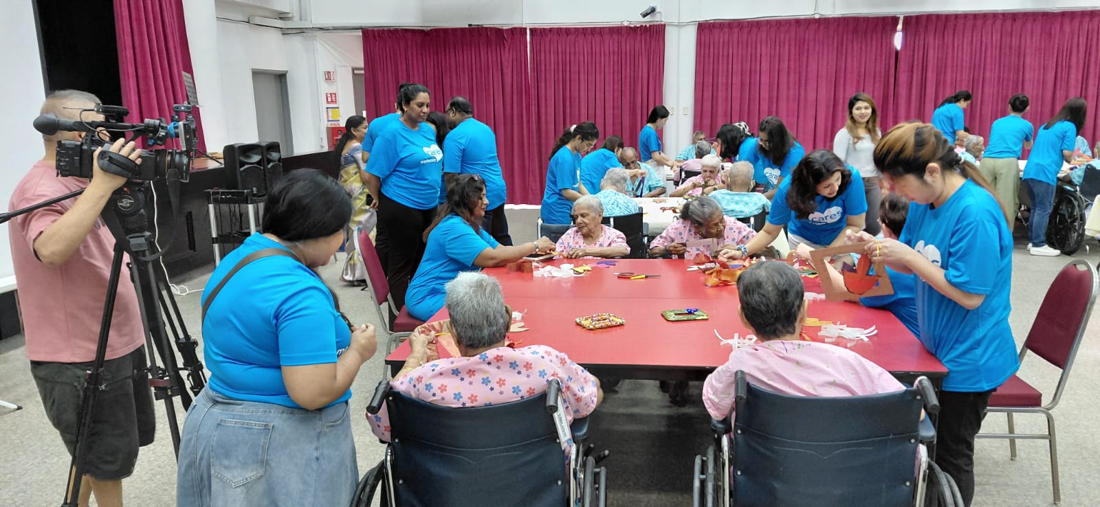 Celebrating Deepavali with Mediacorp Cares